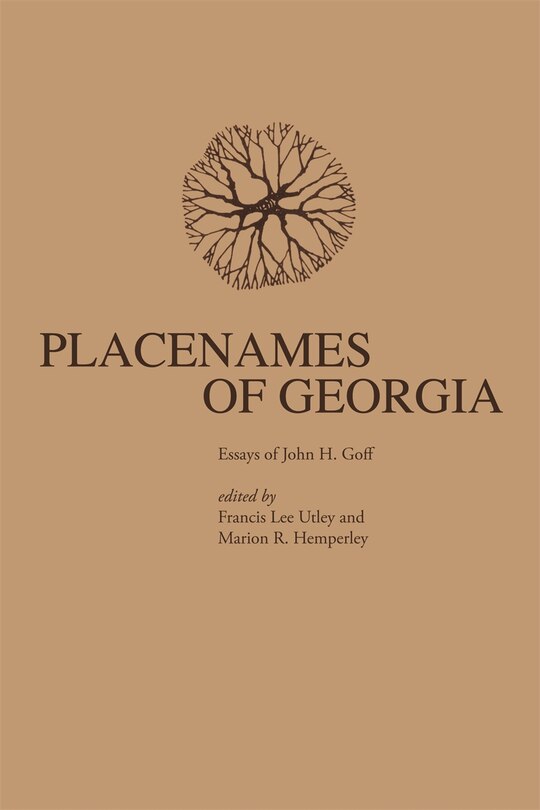 Front cover_Placenames of Georgia