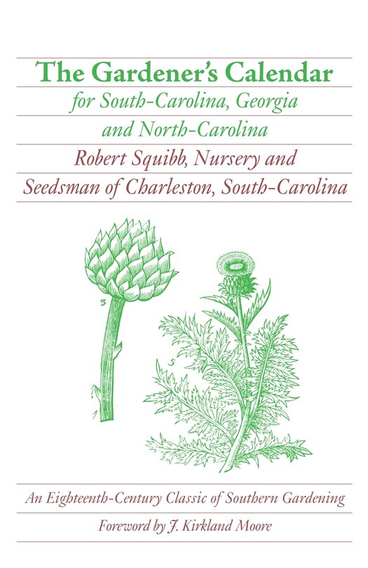 Front cover_The Gardener's Calendar for South-Carolina, Georgia, and North-Carolina