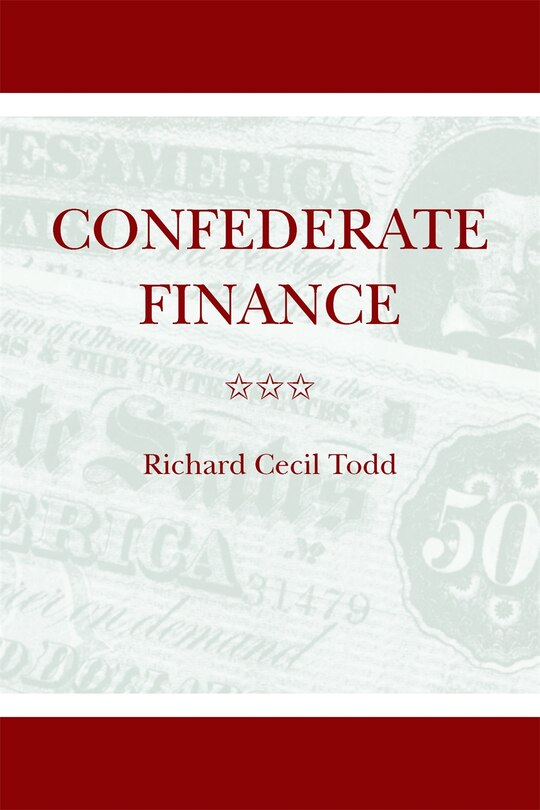Front cover_Confederate Finance
