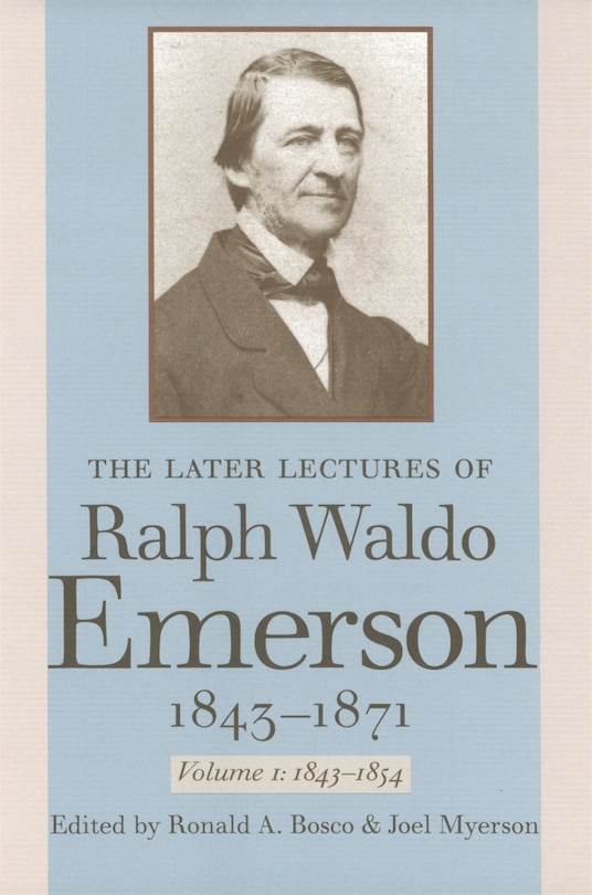 Couverture_The Later Lectures of Ralph Waldo Emerson, 1843-1871