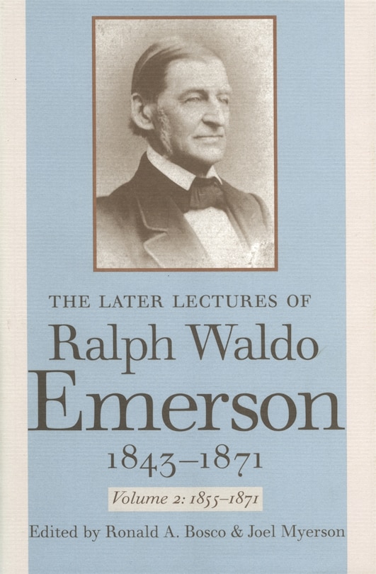 Couverture_The Later Lectures of Ralph Waldo Emerson, 1843-1871