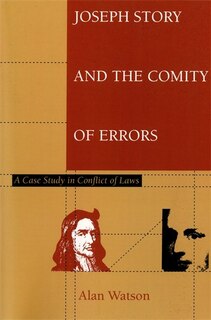 Couverture_Joseph Story and the Comity of Errors