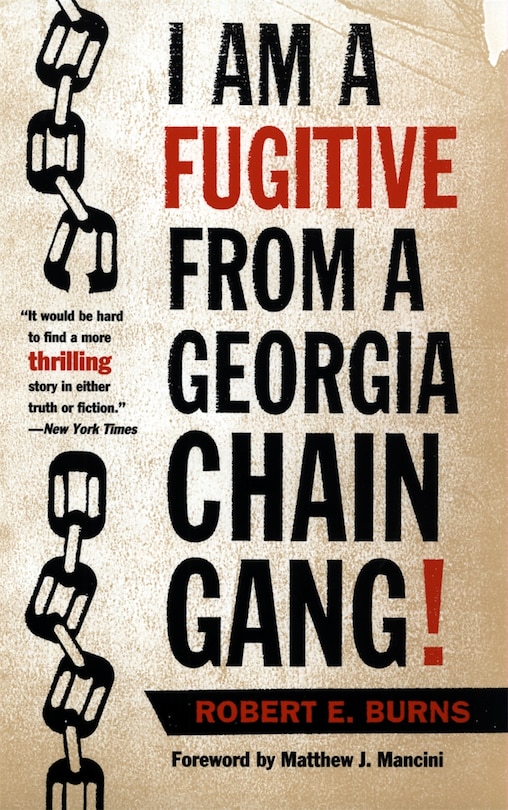 Couverture_I Am a Fugitive from a Georgia Chain Gang!