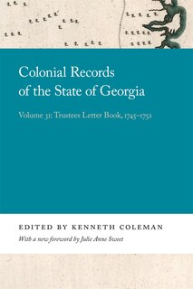 Couverture_Colonial Records Of The State Of Georgia