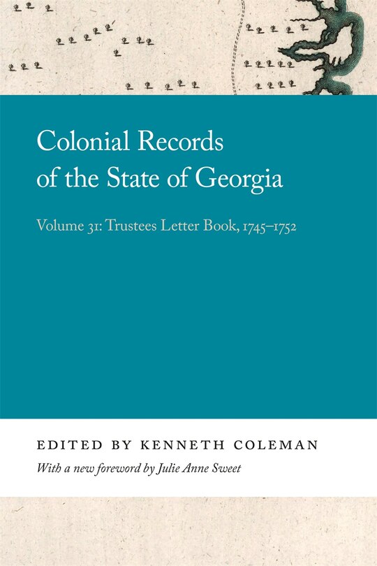 Couverture_Colonial Records Of The State Of Georgia