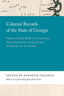 Couverture_Colonial Records of the State of Georgia