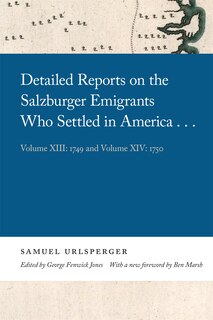Front cover_Detailed Reports on the Salzburger Emigrants Who Settled in America...