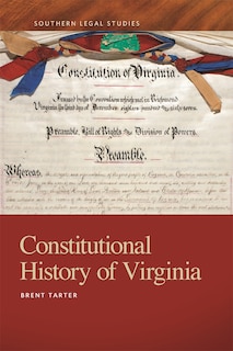 Couverture_Constitutional History of Virginia