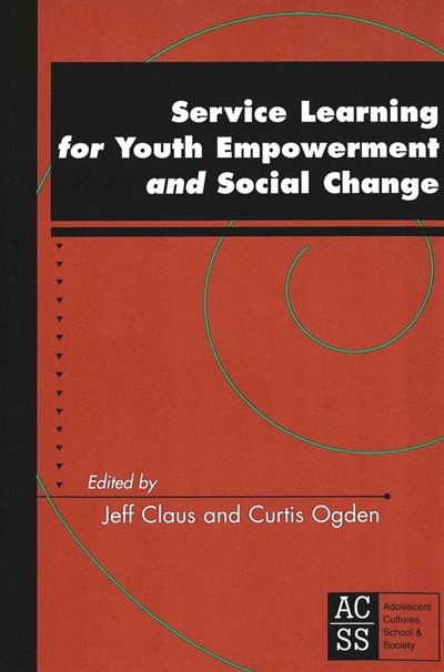 Front cover_Service Learning For Youth Empowerment And Social Change