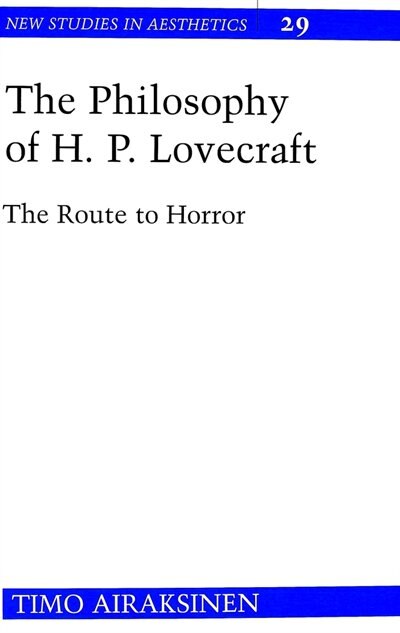 Front cover_The Philosophy Of H. P. Lovecraft