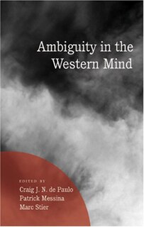 Front cover_Ambiguity in the Western Mind
