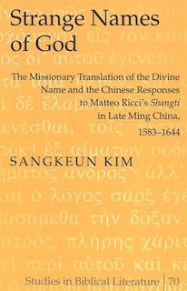 Front cover_Strange Names of God