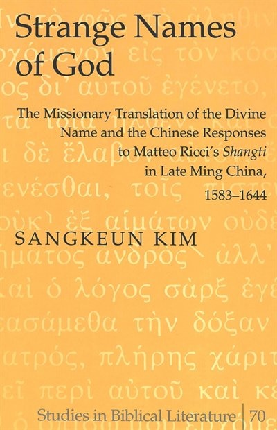 Front cover_Strange Names of God