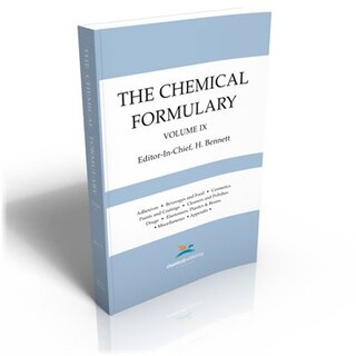 Front cover_The Chemical Formulary, Volume 9