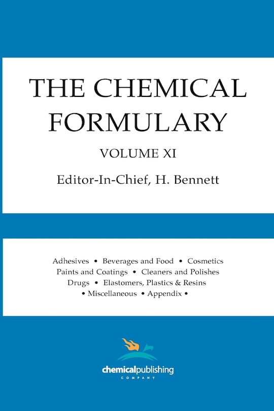 Front cover_The Chemical Formulary, Volume 11