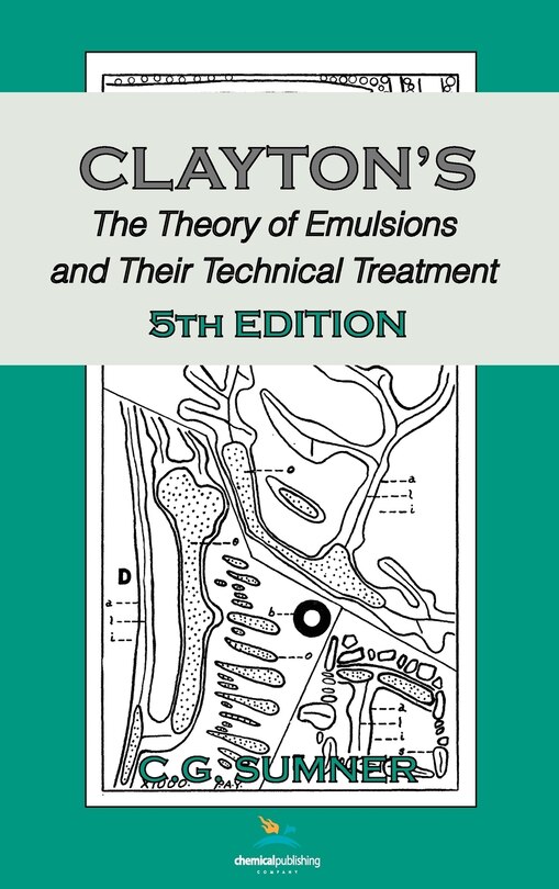 Front cover_Claytons The Theory Of Emulsions And Their Technical Treatment, 5th Edition