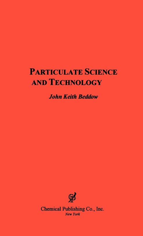 Couverture_Particulate Science & Technology