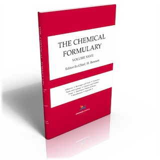 Couverture_The Chemical Formulary, Volume 27