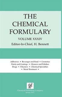 Front cover_The Chemical Formulary Vol. 34