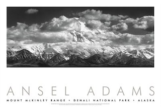 Mount Mckinley Range, Clouds, Denali National Park, Alaska, 1948: Denali National Parkalaska