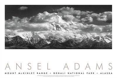 Mount Mckinley Range, Clouds, Denali National Park, Alaska, 1948: Denali National Parkalaska