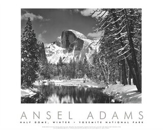 Front cover_Half Dome, Merced River, Winter, Yosemite National Park