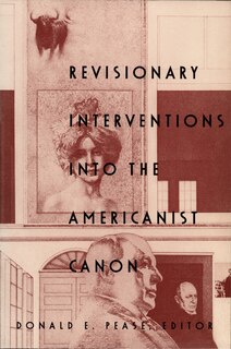 Couverture_Revisionary Interventions into the Americanist Canon