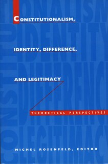 Front cover_Constitutionalism, Identity, Difference, and Legitimacy