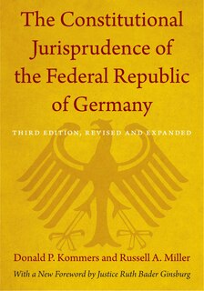 Front cover_The Constitutional Jurisprudence Of The Federal Republic Of Germany