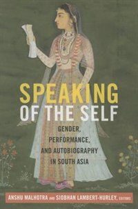 Front cover_Speaking Of The Self