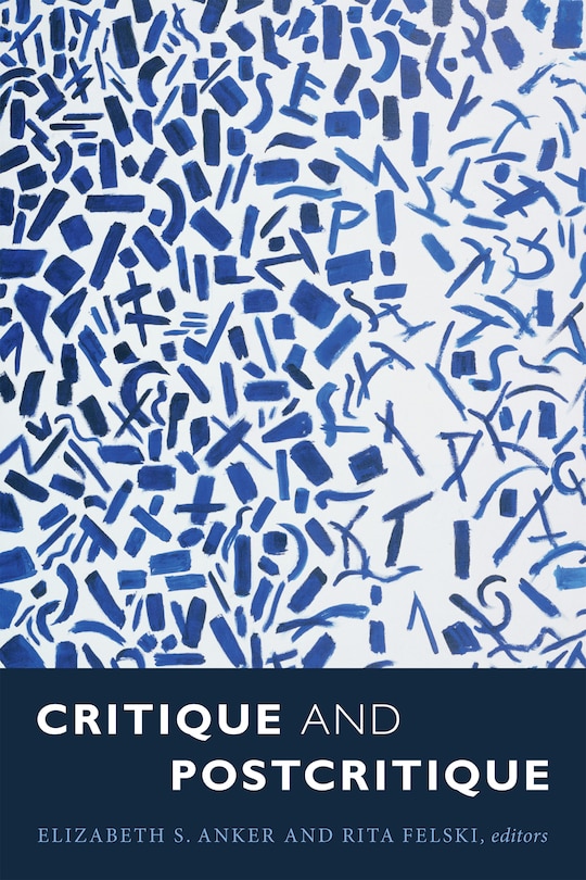 Front cover_Critique And Postcritique