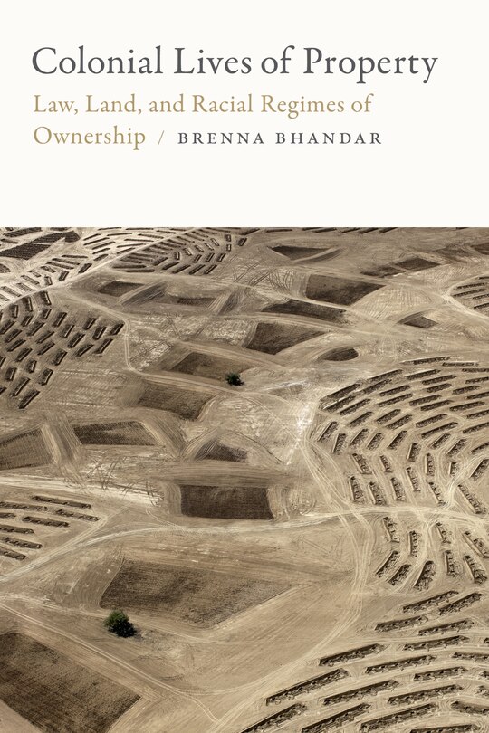 Front cover_Colonial Lives Of Property