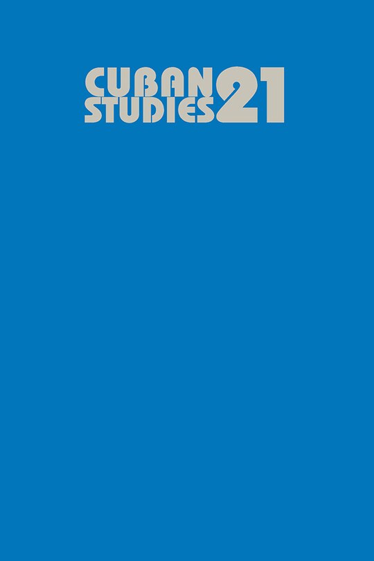 Front cover_Cuban Studies 21