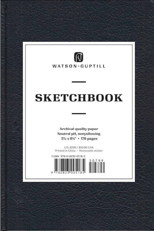 Medium Sketchbook (kivar, Black)