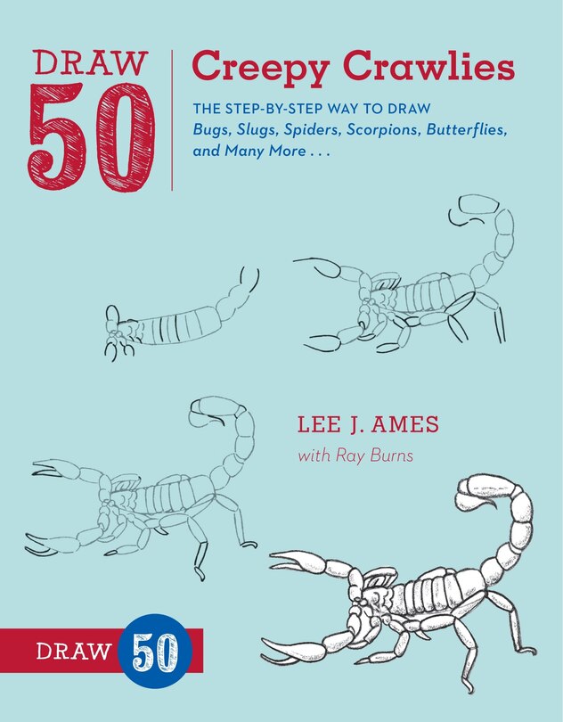 Front cover_Draw 50 Creepy Crawlies