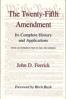 Front cover_The Twenty-Fifth Amendment