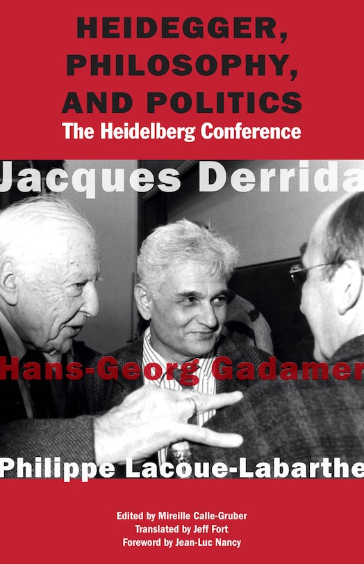 Front cover_Heidegger, Philosophy, and Politics
