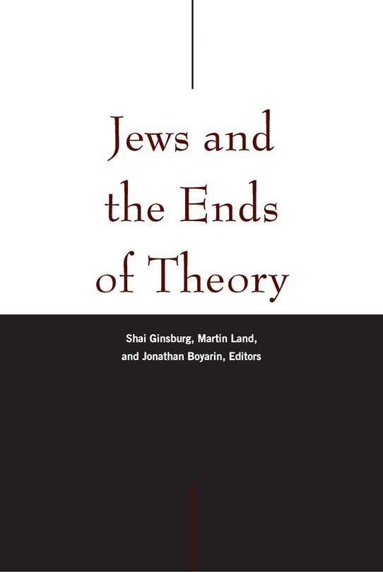 Couverture_Jews And The Ends Of Theory