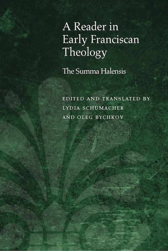 Front cover_A Reader In Early Franciscan Theology