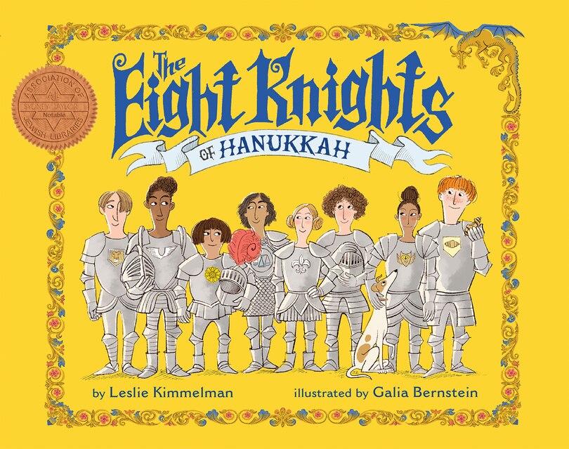 Front cover_The Eight Knights Of Hanukkah