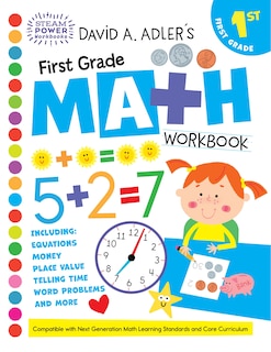 Front cover_David A. Adler's First Grade Math Workbook
