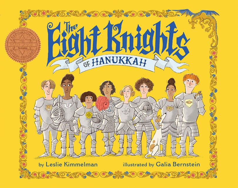 Front cover_The Eight Knights of Hanukkah