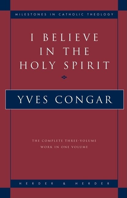 Front cover_I Believe In The Holy Spirit