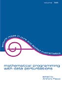 Couverture_Mathematical Programming With Data Perturbations