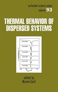Front cover_Thermal Behavior of Dispersed Systems