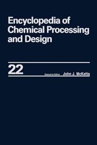 Couverture_Encyclopedia Of Chemical Processing And Design