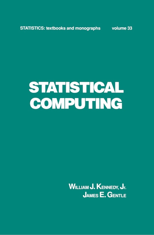 Front cover_Statistical Computing