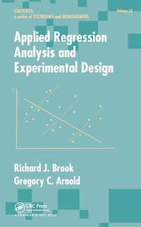 Couverture_Applied Regression Analysis And Experimental Design
