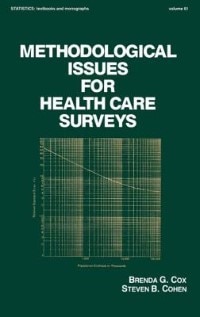 Couverture_Methodological Issues for Health Care Surveys