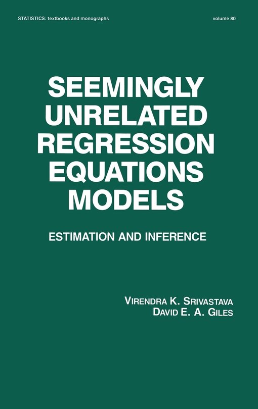 Couverture_Seemingly Unrelated Regression Equations Models